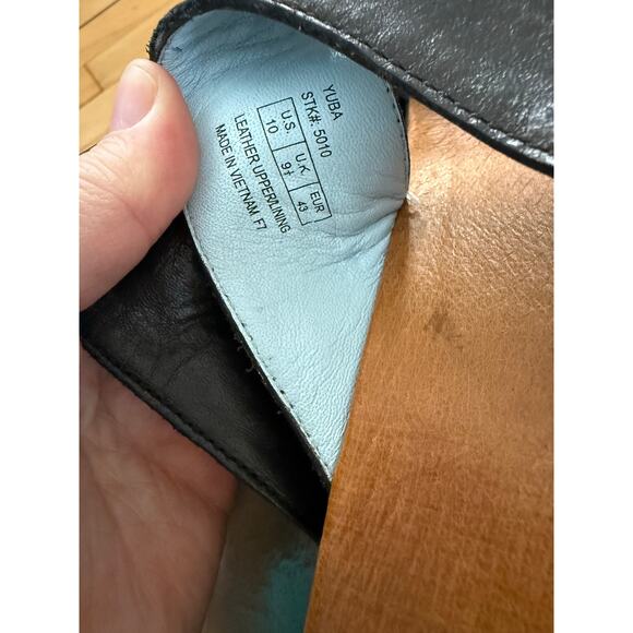 Juil Yuba black leather grounding cooper sandals  - Picture 7 of 7